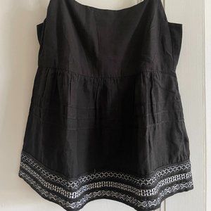 Black Tank Top - Anthropologie / Amit Aggarwal - Size S